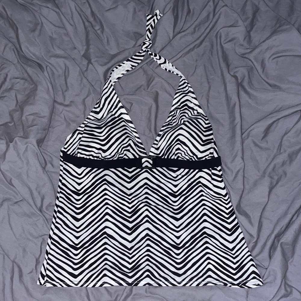 SPEEDO SWIM zebra Tankini top